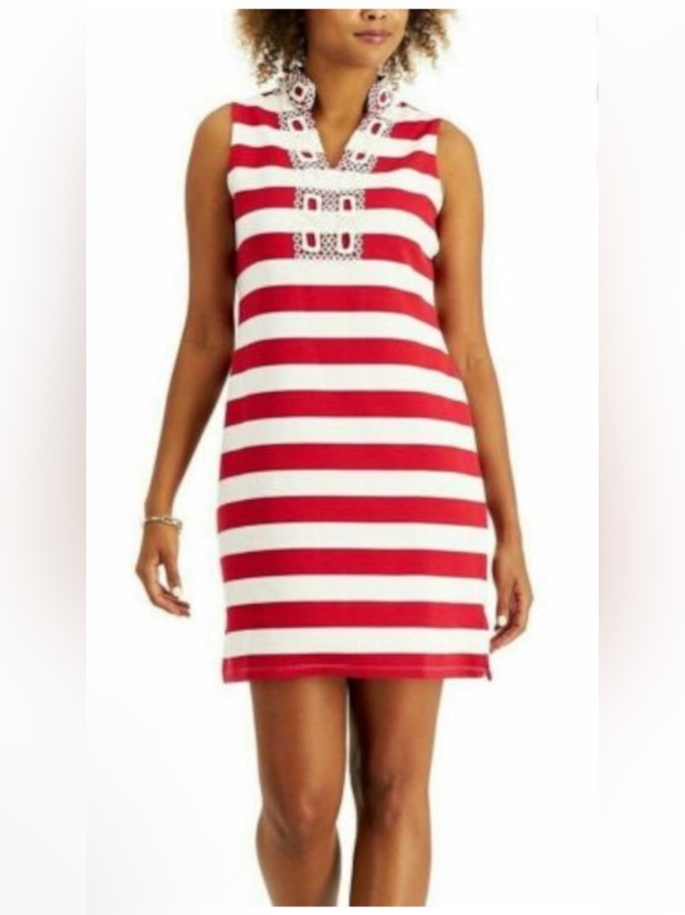 NWT Charter Club Striped Shift Dress